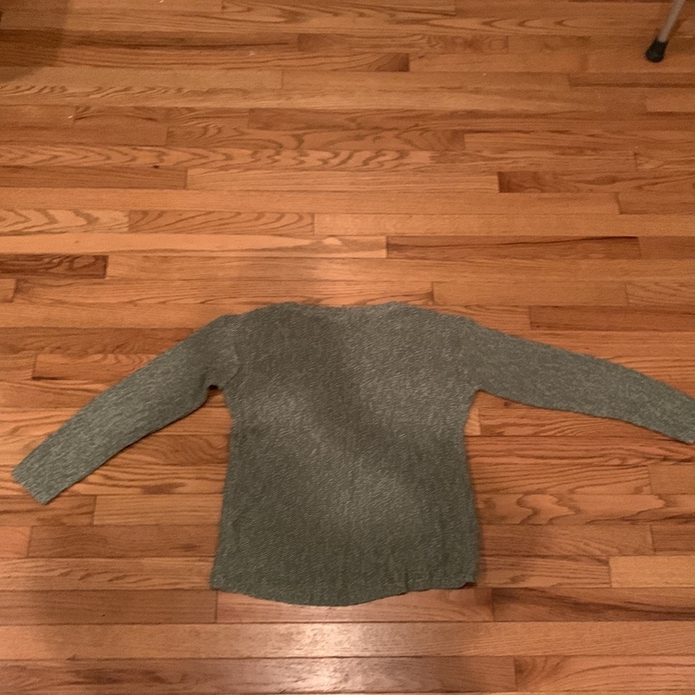 Quinn Green Sweater with Zippers - Picture 8 of 11